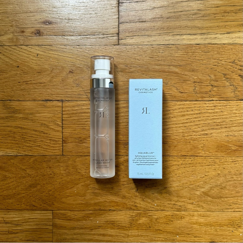 NWT Revitalash aquablur & micellar lash wash bundle (O/S)